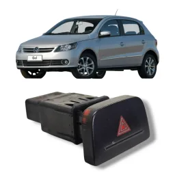 Botão alertar VW Volkswagen Gol Voyage G5 2008 2012