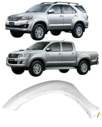 Moldura Paralama Diant Esq Hilux Sw4 2012 13 14 2015 BRANCO