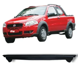Acabamento traseiro caçamba Fiat Strada 2010 2015