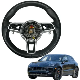 Volante Direcao Porsche Macan Gts 2016 2018 Original