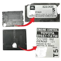 Kit Code Injecao Toyota Sw4 2.8 2023 2024 89661FAT50