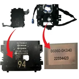 Kit Code Injecao Toyota Sw4 2.8 2023 2024 89661FAT50