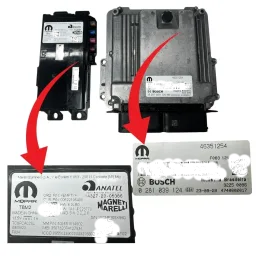 Kit Code Injecao Ram Rampage Laramie 2.0 Diesel 2023 2024 0281039124