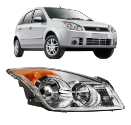 FAROL FORD FIESTA FASE 2 08/10 LADO DIREITO
