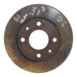 DISCO FREIO DIANTEIRO PEUGEOT 206 1999 2010