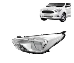 FAROL FORD KA 15/18 CROMADO LADO ESQUERDO