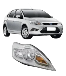 FAROL FORD FOCUS 09/13 ACRILICO LADO DIREITO