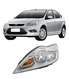 FAROL FORD FOCUS 09/13 ACRILICO LADO ESQUERDO