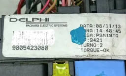 Caixa Fusível Citroen C3 1.6 Flex 2013 2014 9805423080