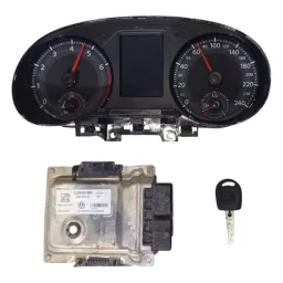 Kit Code Módulo Injeção Vw Saveiro 1.6 8v 2021 5U0920865L