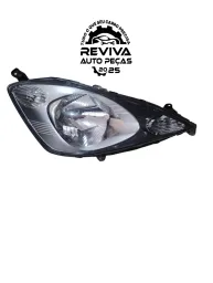 Farol Direito Honda Fit 2013 a 2014 Masc Negra