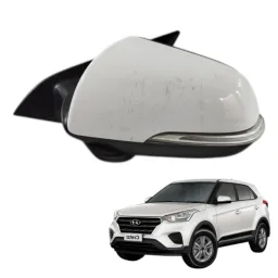 Retrovisor Esquerdo Elétrico C/pisca Hyundai Creta 17 a 24