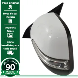 RETROVISOR ESQUERDO ELÉTRICO C/PISCA HYUNDAI CRETA 17 A 24