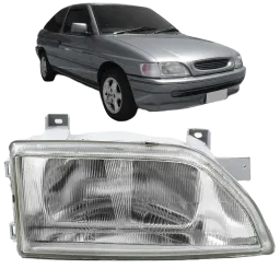 FAROL FORD EUROPEU 93/96 VIDRO LADO DIREITO