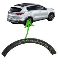 Moldura Paralama Traseiro Direito Sportage 17/22 87744D9000