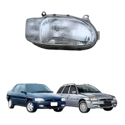 FAROL FORD ESCORT EUROPEU 93/96 VIDRO LADO DIREITO