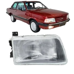 FAROL FORD BELINA 85/97 VIDRO LADO DIREITO