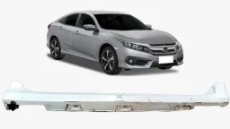 SPOILER SAIA LADO DIREITO CIVIC G10 2017 2018 2019 2020 2021