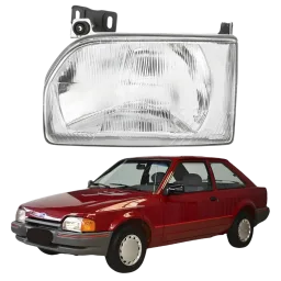 FAROL FORD ESCORT HOBBY 86/96 VIDRO LADO ESQUERDO