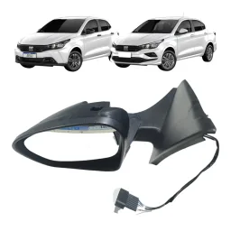 Retrovisor Elétrico Pisca Esquerdo Origina Fiat Argo Cronos