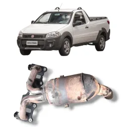 Catalisador Palio Strada Siena Punto Linea Bravo Doblo 06 16