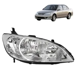 Farol Direito Civic 2004 2005 2006 Cromado