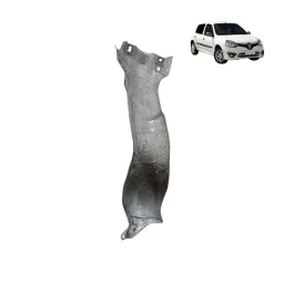 Par Defletor Calor Escape Assoalho Clio 2014