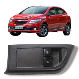 Comando vidro dianteiro esquerdo GM Chevrolet Onix 2013 2019