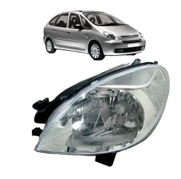 FAROL RENAULT XSARA PICASSO 07/11 ACRILICO LADO ESQUERDO