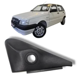 Acabamento interno retrovisor direito Fiat uno 2008 2012