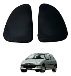 Par Tampa Lateral Do Painel Peugeot 206 2005 2008
