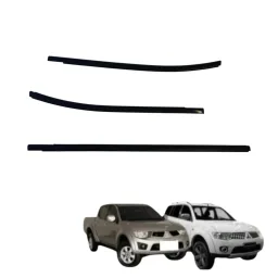 Kit 3 Pestana Externa Mitsubishi Triton 2008 a 2018