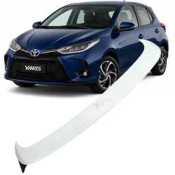 Aerofolio Yaris Hatch 2019 2020 2021 a 2023 2024 2025 Branco