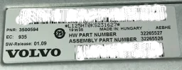 Módulo Amplificador Som Volvo Xc40 T5 2.0 2019 2020 2021/ 3500594