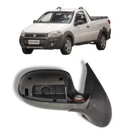 Retrovisor Direito Strada 2014 a 2020 C/ Controle Manual