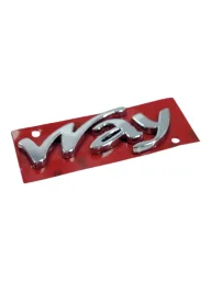 EMBLEMA LETREIRO LOGO WAY TAMPA TRASEIRA UNO PALIO FLAT 2021