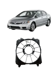 Defletor Radiador Civic 2007 2008 2009 2010 2011
