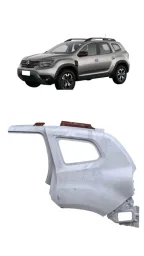 folha traseira lateral esquerda duster 2020 a 2021
