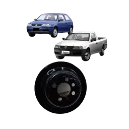 Polia Virabrequim Volkswagen Gol Saveiro G3 1.6 1.8 2004
