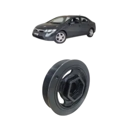 Polia Do Virabrequim Honda New Civic 1.8 07/11