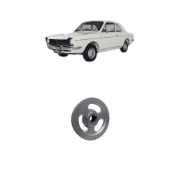 Polia Virabrequim 1 Via Ford Corcel 1 Ate 1977