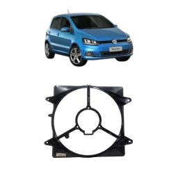 Defletor Ventoinha Radiador Vw Fox 1.0 Sem Ar 2007 2009