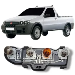 Circuito lanterna traseira esquerda Fiat Strada 2005 2013