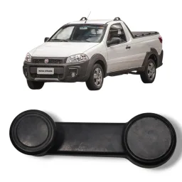 Manivela vidro Fiat Strada 2008 2012