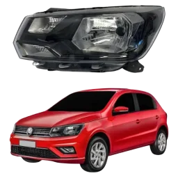 FAROL VW GOL G8 19/23 FOCO SIMPLES LADO ESQUERDO