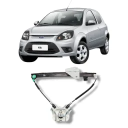 Máquina de Vidro Porta Esquerda Ka 2008 a 2013 Manual