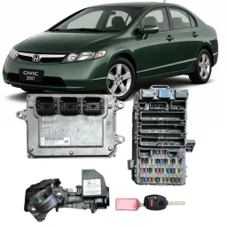 Kit Code Injecao Civic 1.8 2007 2008 2009 2010 2011 Manual