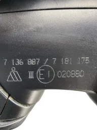 RETROVISOR DIREITO PASSAGEIRO BMW X5 E70 2006 A 2013 PRETO