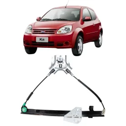 Máquina de Vidro Porta Direita Ka 2008 a 2013 Manual