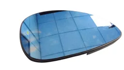 Lente Espelho Retrovisor Direito Citroen C4 (azul) 07/11